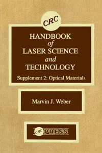 CRC Handbook of Laser Science and Technology Supplement 2_cover