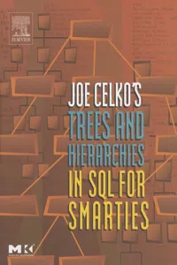 Joe Celko's Trees and Hierarchies in SQL for Smarties_cover