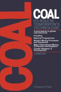 Coal: Its Role in Tomorrow's Technology_cover