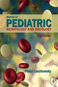 Manual of Pediatric Hematology and Oncology_cover