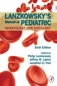 Lanzkowsky's Manual of Pediatric Hematology and Oncology_cover