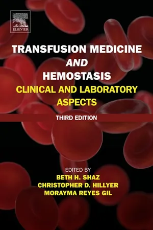 Transfusion Medicine and Hemostasis