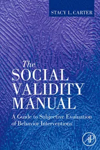 The Social Validity Manual_cover
