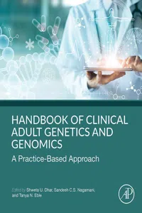 Handbook of Clinical Adult Genetics and Genomics_cover