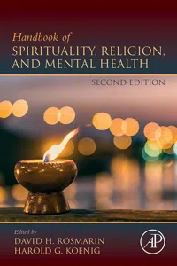 Handbook of Spirituality, Religion, and Mental Health_cover