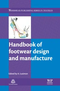 Handbook of Footwear Design and Manufacture_cover