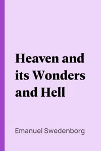 Heaven and its Wonders and Hell_cover