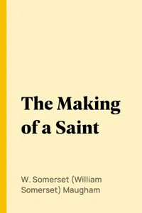 The Making of a Saint_cover