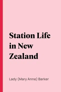 Station Life in New Zealand_cover