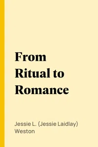 From Ritual to Romance_cover