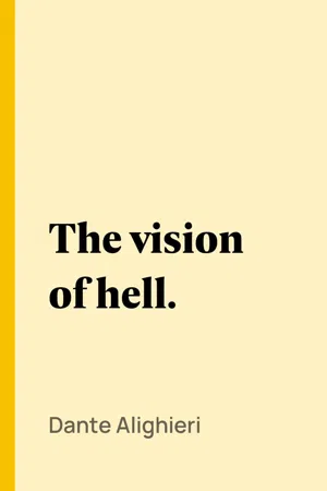The vision of hell.