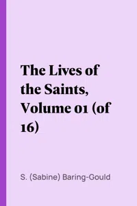 The Lives of the Saints, Volume 01_cover