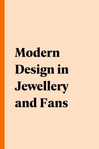 Modern Design in Jewellery and Fans_cover