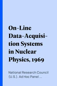 On-Line Data-Acquisition Systems in Nuclear Physics, 1969_cover