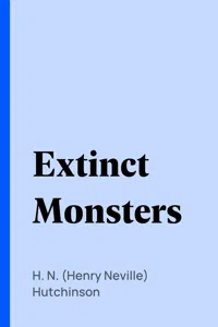 Extinct Monsters_cover