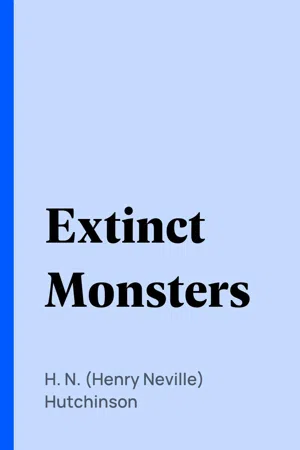 Extinct Monsters