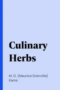 Culinary Herbs_cover