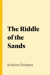 The Riddle of the Sands_cover