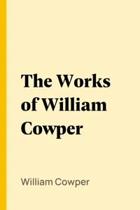 The Works of William Cowper_cover