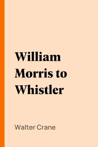 William Morris to Whistler_cover