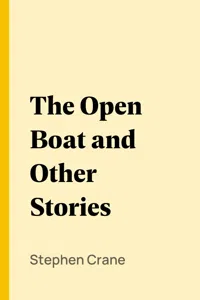 The Open Boat and Other Stories_cover