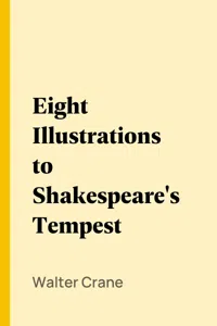 Eight Illustrations to Shakespeare's Tempest_cover