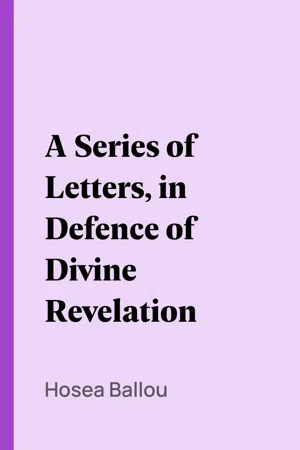 A Series of Letters, in Defence of Divine Revelation