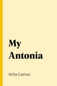 My Antonia_cover