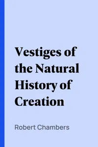 Vestiges of the Natural History of Creation_cover