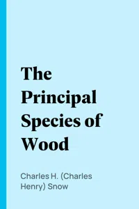 The Principal Species of Wood_cover