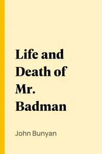 Life and Death of Mr. Badman_cover