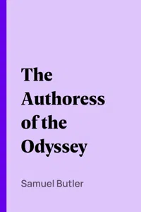 The Authoress of the Odyssey_cover