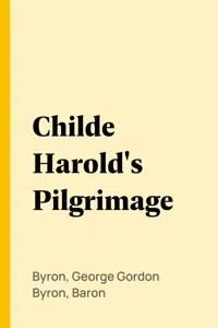 Childe Harold's Pilgrimage_cover