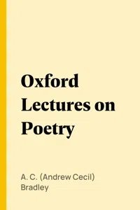 Oxford Lectures on Poetry_cover