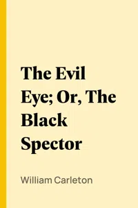 The Evil Eye; Or, The Black Spector_cover