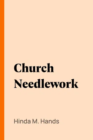 Church Needlework