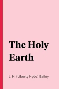 The Holy Earth_cover