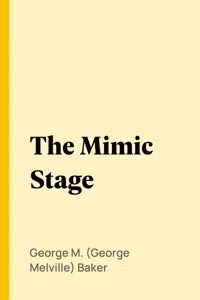 The Mimic Stage_cover