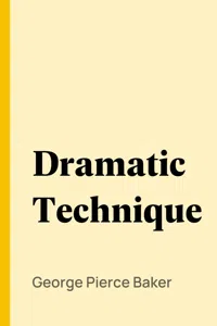 Dramatic Technique_cover