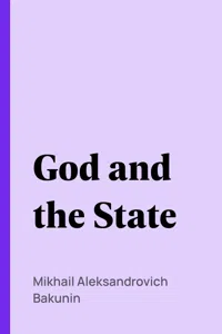 God and the State_cover