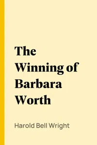 The Winning of Barbara Worth_cover