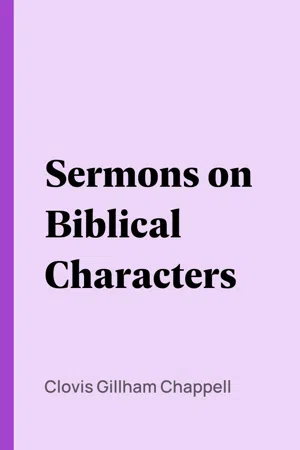 Sermons on Biblical Characters