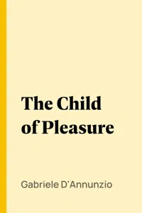 The Child of Pleasure_cover