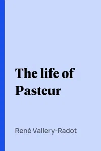 The life of Pasteur_cover