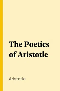 The Poetics of Aristotle_cover