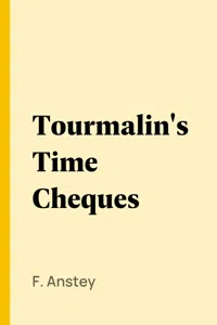 Tourmalin's Time Cheques_cover