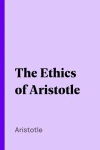 The Ethics of Aristotle_cover