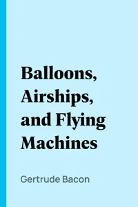 Balloons, Airships, and Flying Machines_cover