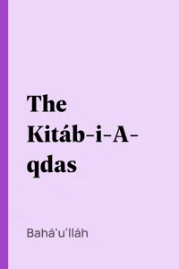 The Kitáb-i-Aqdas_cover