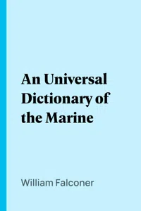 An Universal Dictionary of the Marine_cover